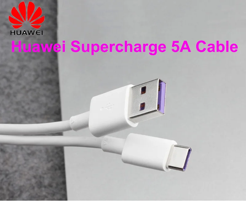 Оригинальный кабель для быстрой зарядки Huawei P30 P20 pro Mate 20 10 P10 Plus Honor V30 V10 V20 1/1 5/2 м 5