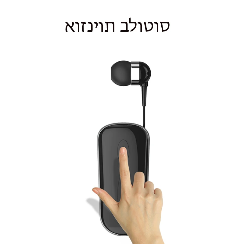 Bluetooth-гарнитура спортивные наушники с телескопическим зажимом роскошные