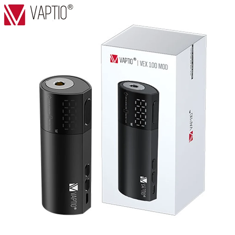 Новая электронная сигарета испаритель Vaping Kit mod Vaptio Vex 100 Вт TC Box Mod fit 510 thread Vaper vs Armour Pro 100 Вт box mod без батареи