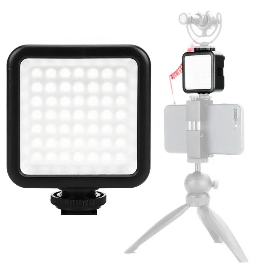 ring light Ulanzi W49LED Portable Mini Photography Fill Light for SLR Phone Cage Vlog phone | Электроника