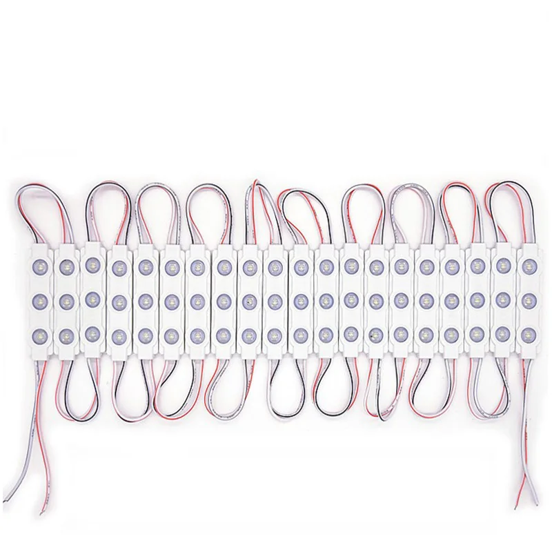 

Led module three lamp waterproof module high quality injection mold set white light red light