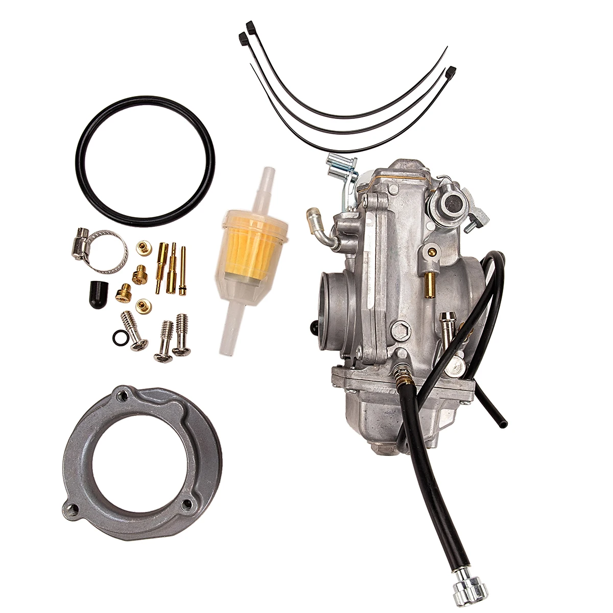 

HSR42 Mikuni 42mm Carb Accelerator Pump Performance Pumper Carburetor TM42-6 42-18 Harley EVO Twin Cam For 4T
