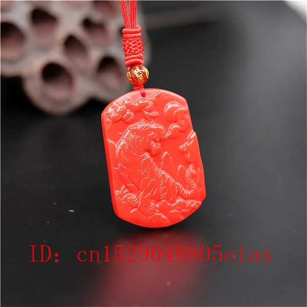 Натуральный красный коралловый Нефритовый камень ожерелье C подвеской в виде