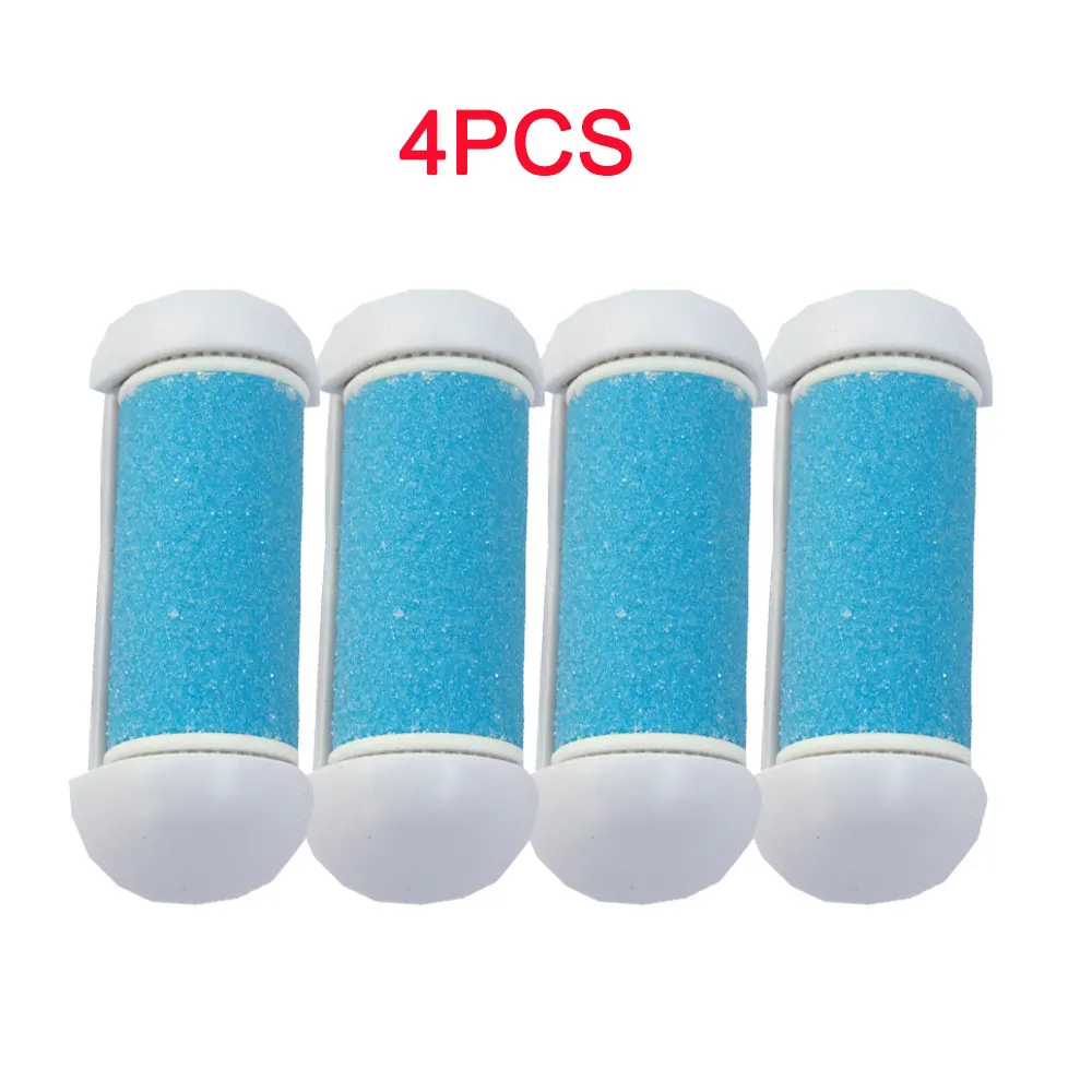 

2/4PCS Foot File Callus Remover Replacement Roller Heads for Electric Foot Rasps Remove Dry Dead Skin Pedicure Tools