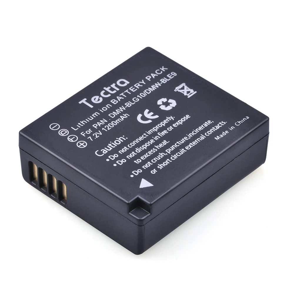 4x1200 мАч DMW-BLG10 BLG10 BLG10E DMW-BLE9 литий-ионный аккумулятор + зарядное устройство с