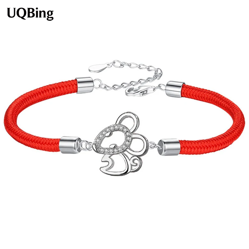 Женский плетеный браслет со знаками Зодиака|Гибкие и жесткие браслеты| |