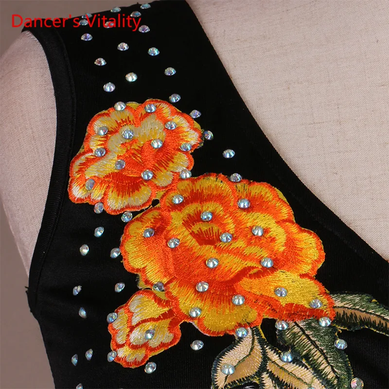 Новое сексуальное платье для латинских танцев женщин модное оригинальное с