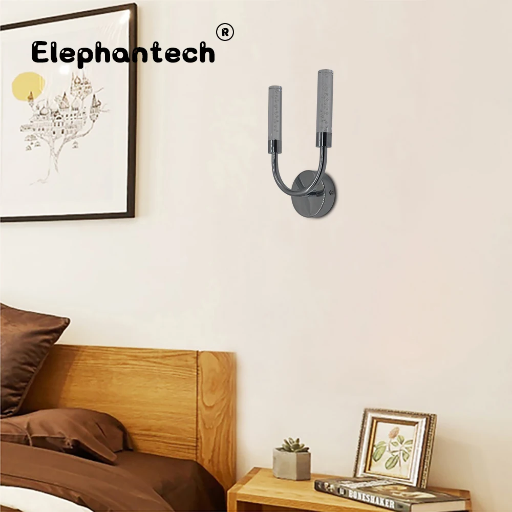 Светодиодный акриловый Хрустальный настенный светильник 3 Вт 5 6 10 светодиодный