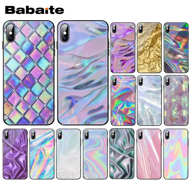 Пастельный металлический чехол для телефона Babaite Tumblr из закаленного стекла iphone 11