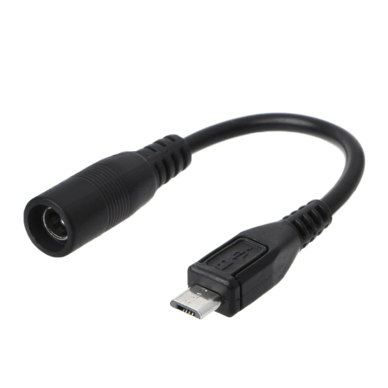5 5x2 1 мм DC разъем питания водонепроницаемый жакет Женский к Micro USB Мужской адаптер