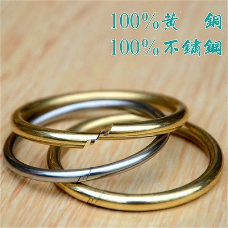 100% латунная пряжка в форме собаки застежка молния зажимы соединительные кольца