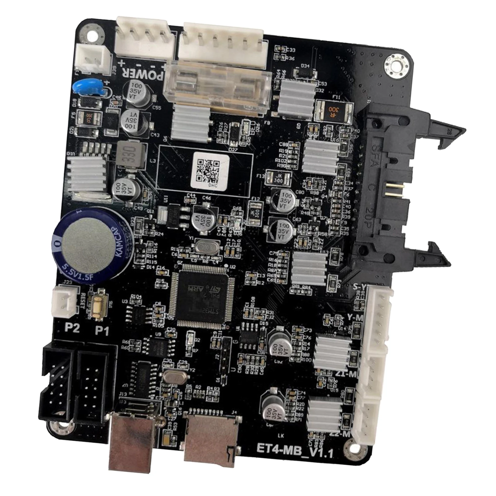 upgrade motherboard mainboard with tmc2208 256 for anet et4 pro 3d printer parts free global shipping