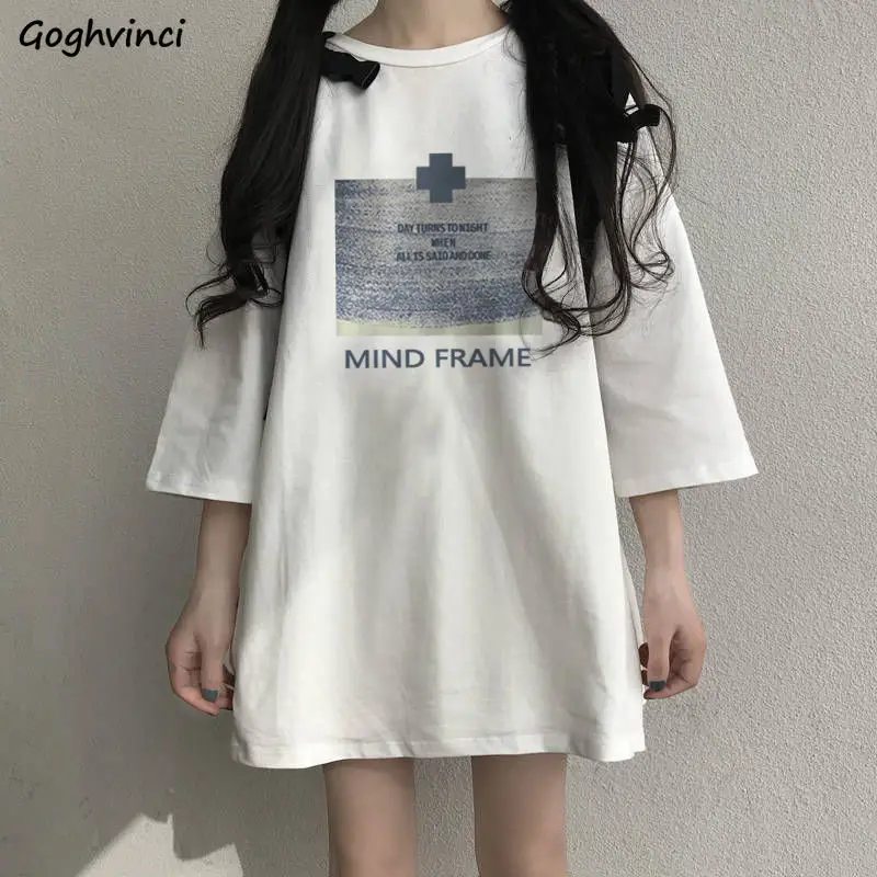 Футболка женская Свободная с коротким рукавом модная универсальная уличная