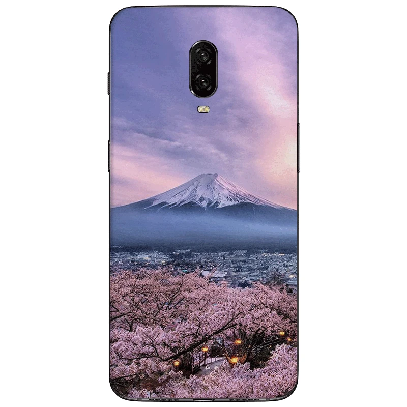 Мобильный чехол для телефона oneplus 5 6 комплектов/партия размер 6T 7 Pro Силиконовая