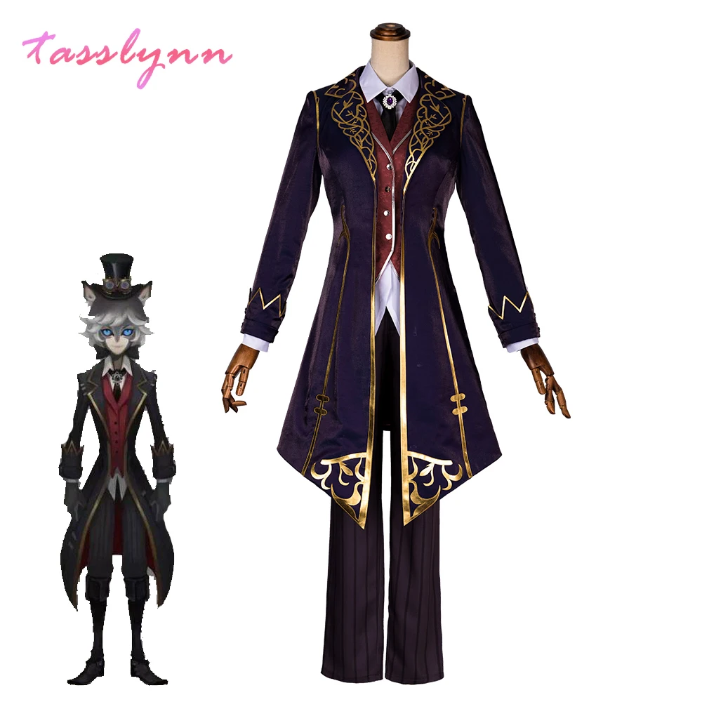 Костюм для косплея Джозефа из аниме V костюм мужчины рубашка + жилет пальто на