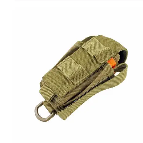 brown Военная Сумка Molle тактический чехол нож чехол для фонарика охотничьи сумки 600D нейлоновая ткань мульти инструмент Органайзер мешок несколько - Цвет: brown