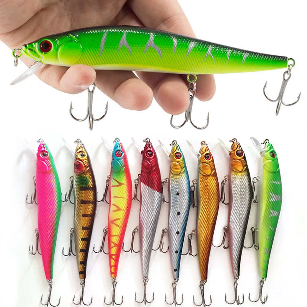 Рыболовная приманка 14 см 23 г жесткий пластиковый гольян пластиковая