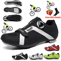 professional athletic bicycle cycling shoes sapatilha ciclismo breathable men self locking road bike women cycling sneakers