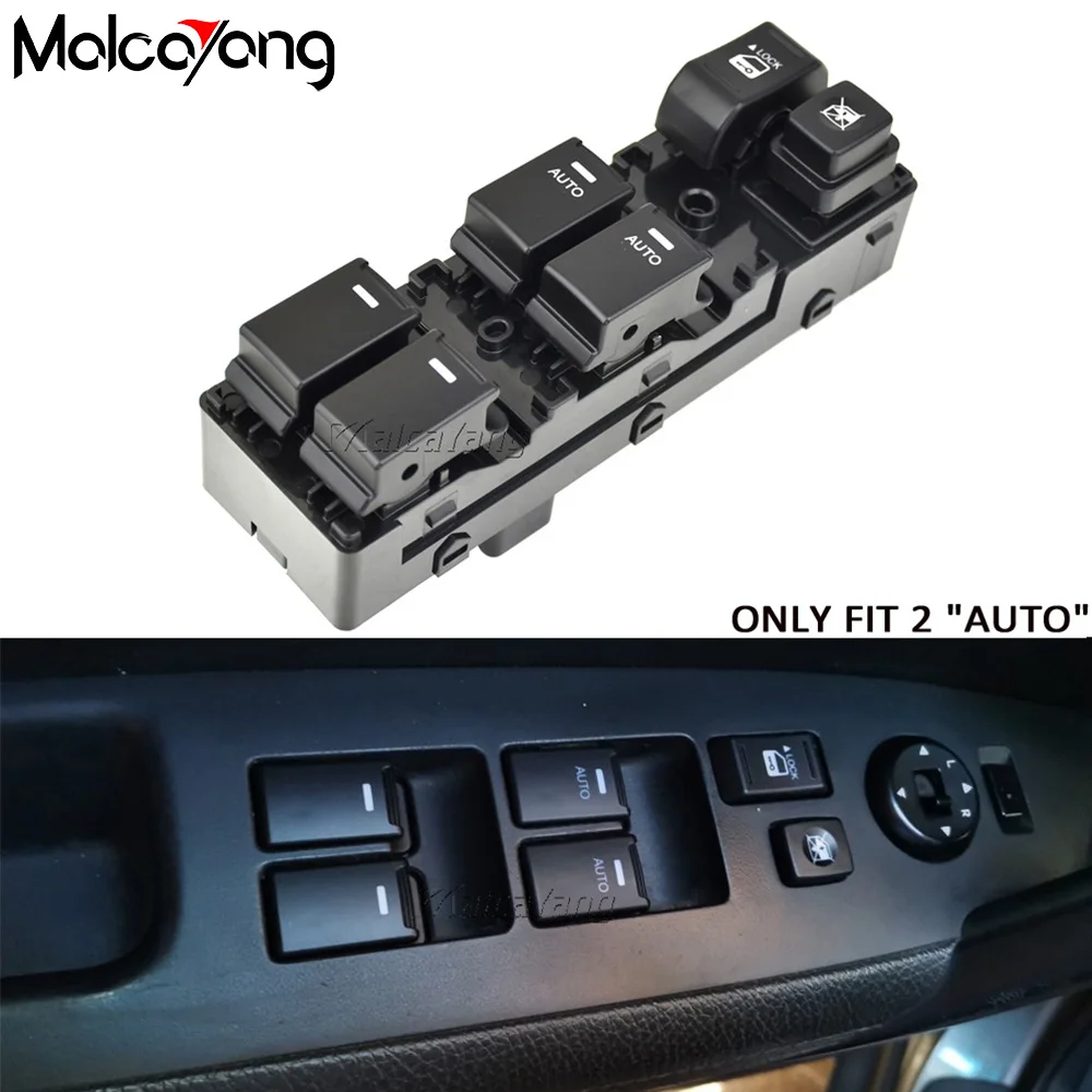 

High-end Front Left Electric Control Power Master Window Switch Button For KIA Sorento 2010 2011 2012 93570-2P200 93573-2P200