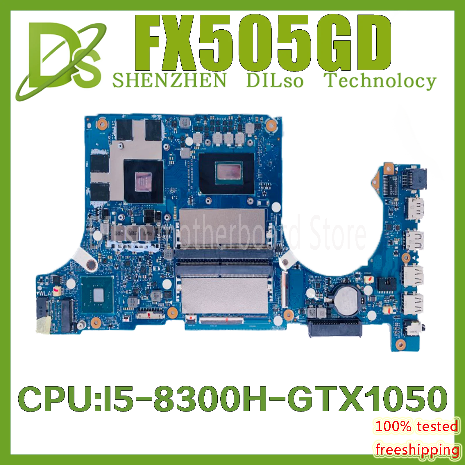 

FX505GD оригинальная материнская плата для ASUS FX505 FX505G FX505GE FX505GD материнская плата для ноутбука с I5-8300H GTX1050 100% ТЕСТ ОК