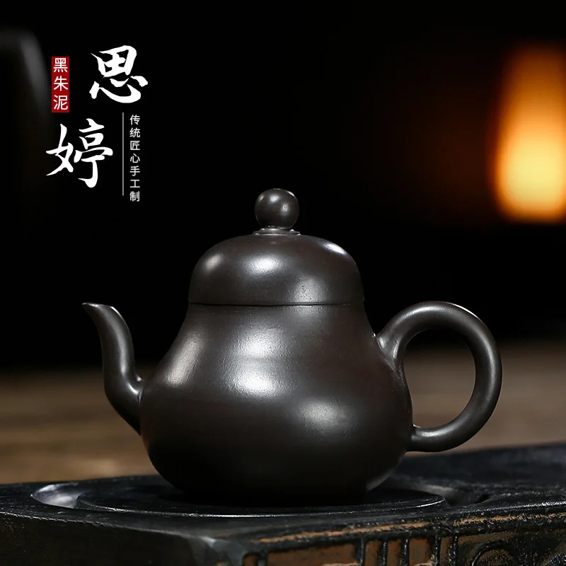 

Yixing фиолетовый глиняный горшок, оригинальный подвесной чайник, фотоподарок