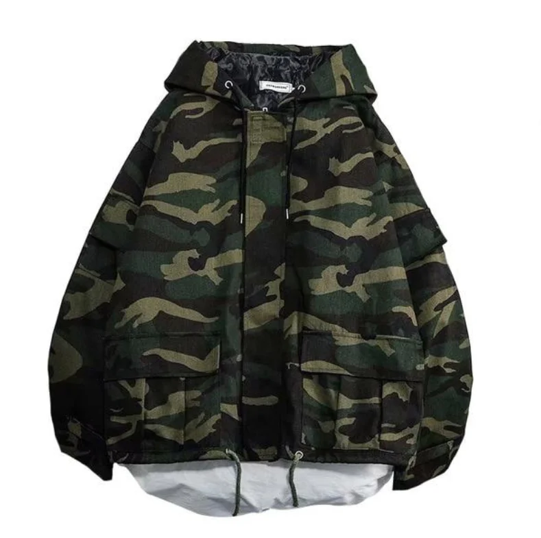 

PYJTRL Spring And Autumn Work Fashion Hooded Jacket