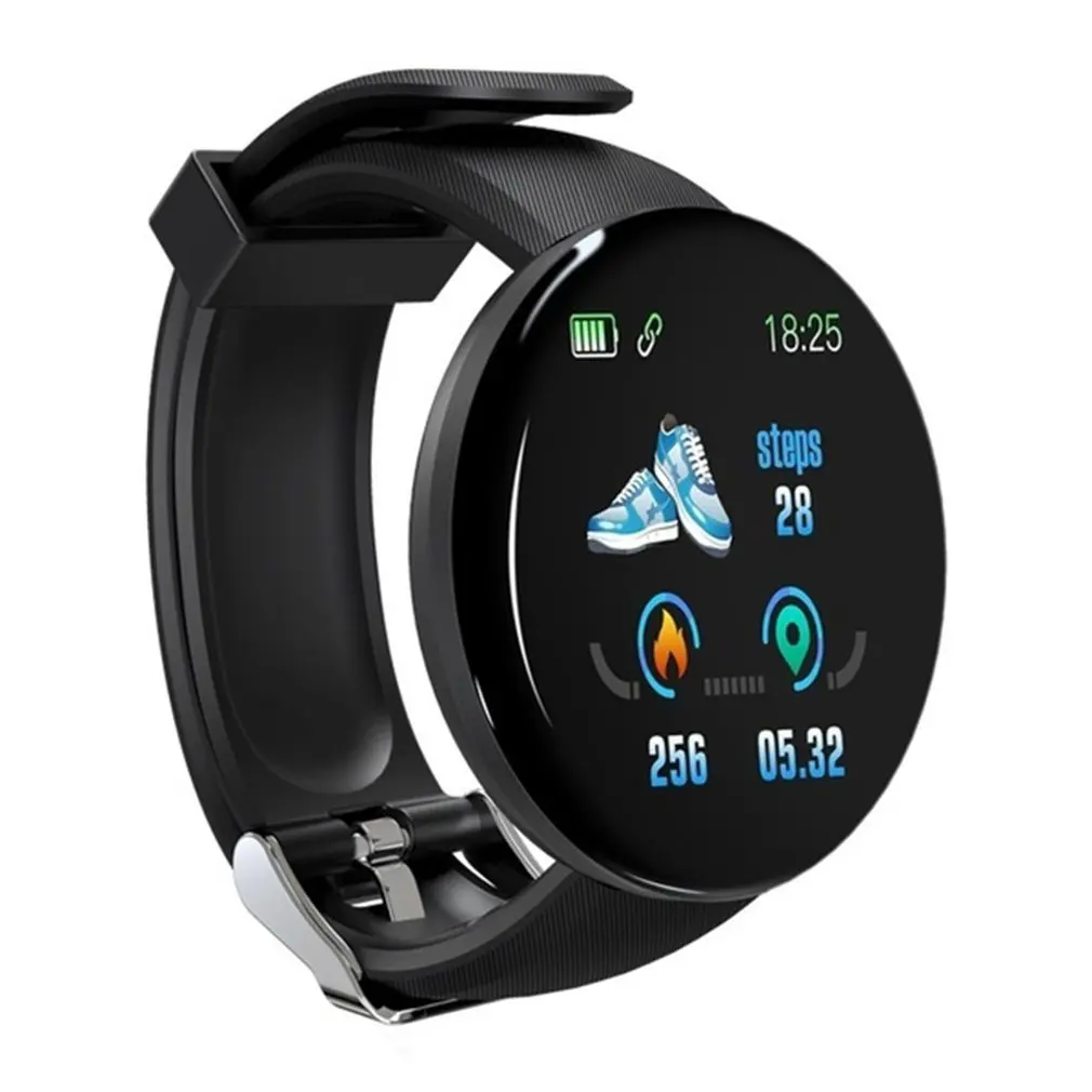 

Hot Smart Watch Heart Rate Monitor Blood Pressure Smartwatch Watch Waterproof Sport Fitness Tracker Watch D18 Reloj inteligente