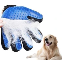 1pcs dog cat pet combs grooming deshedding brush gloves effective cleaning back massage animal bathing hair removal