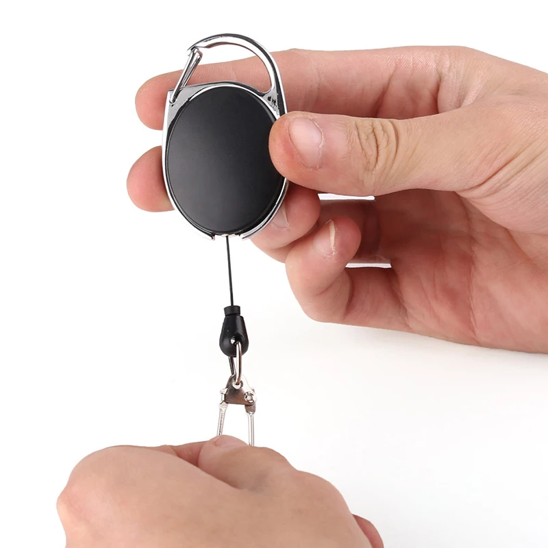 Лидер продаж EDC телескопическая проволочная веревка брелок тактический