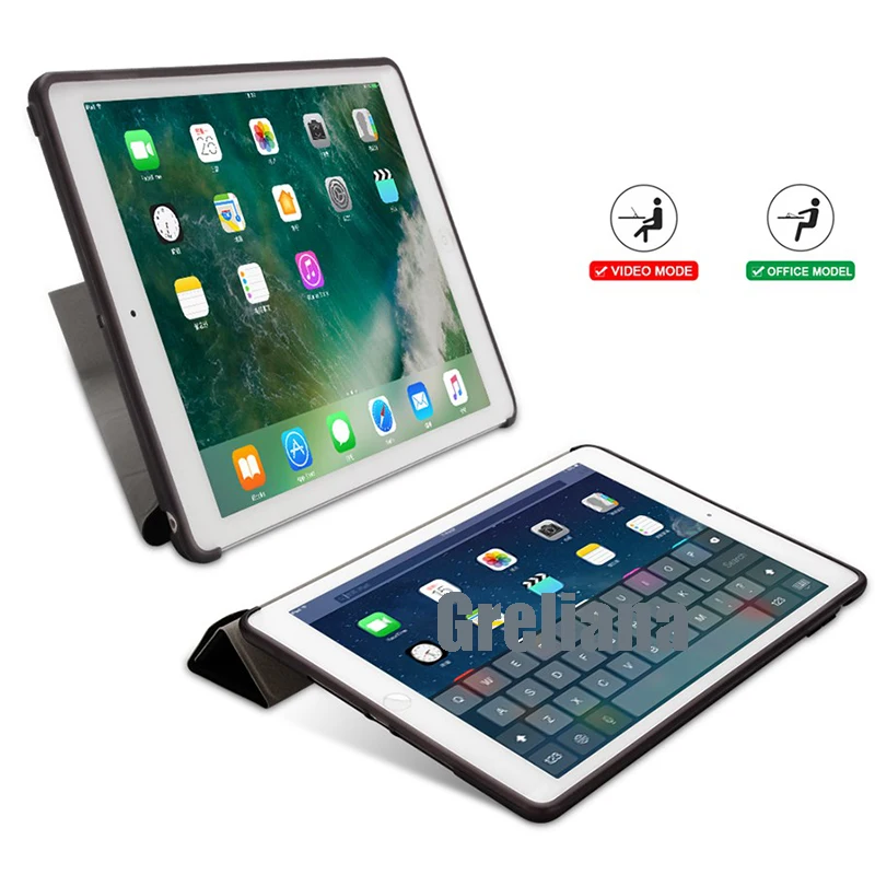 TPU Case for iPad 10.2 Pro 10.5 Air 3 2019 11 2020 Flip Stand Magnet For 9.7 2017 2018 5th 6th Tablet Cover | Компьютеры и офис