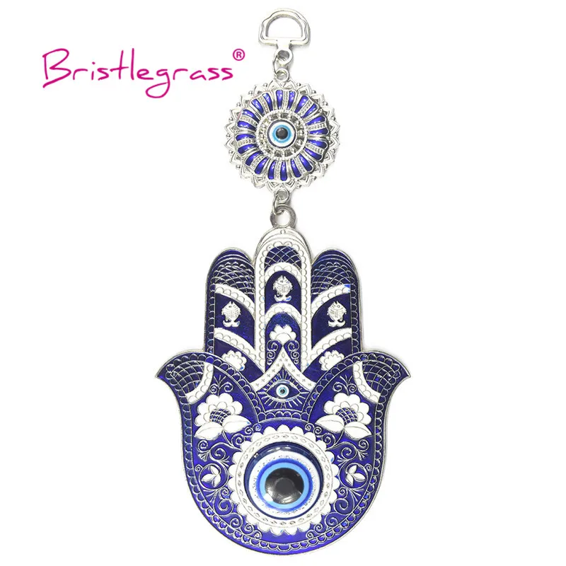Бриллиантовая трава турецкий синий глаз Хамса ручной цветок амулет виноградной