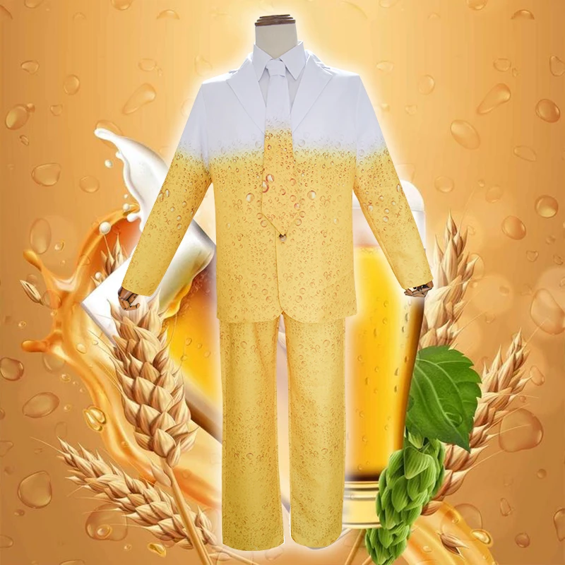 Костюм на Октоберфест для мастерской звезд хорошее качество желтая пивная