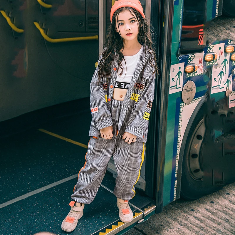 Детский костюм для джазовых танцев одежда бальных новые танцевальные костюмы в