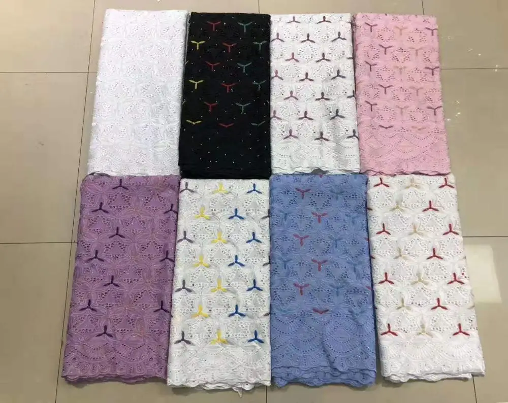 Лидер продаж чисто белая африканская кружевная ткань 2020 Высококачественная