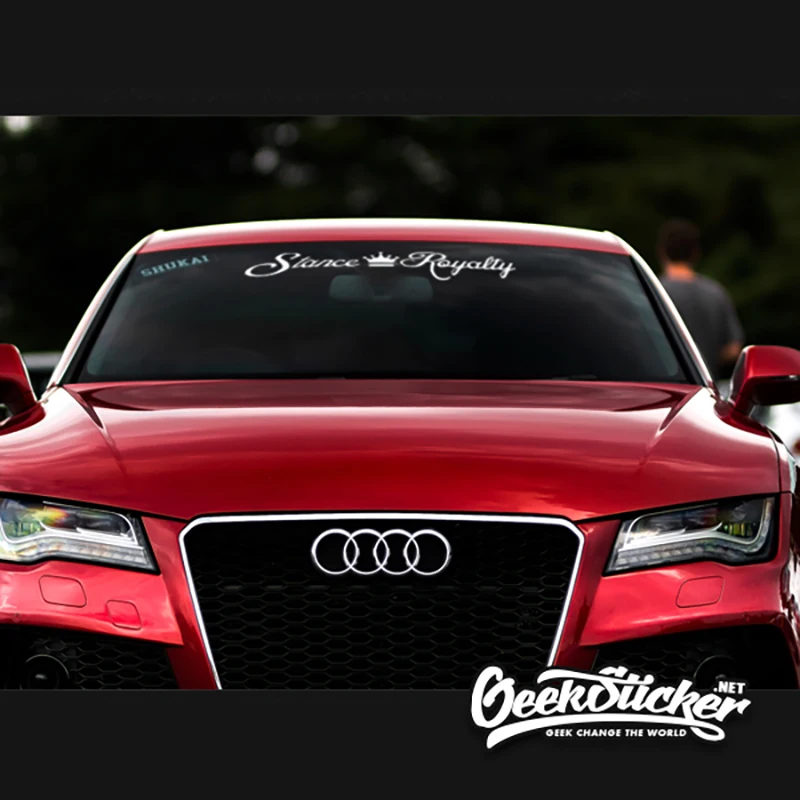 Позиция роялти Водонепроницаемый авто лобовое стекло автомобиля наклейка на