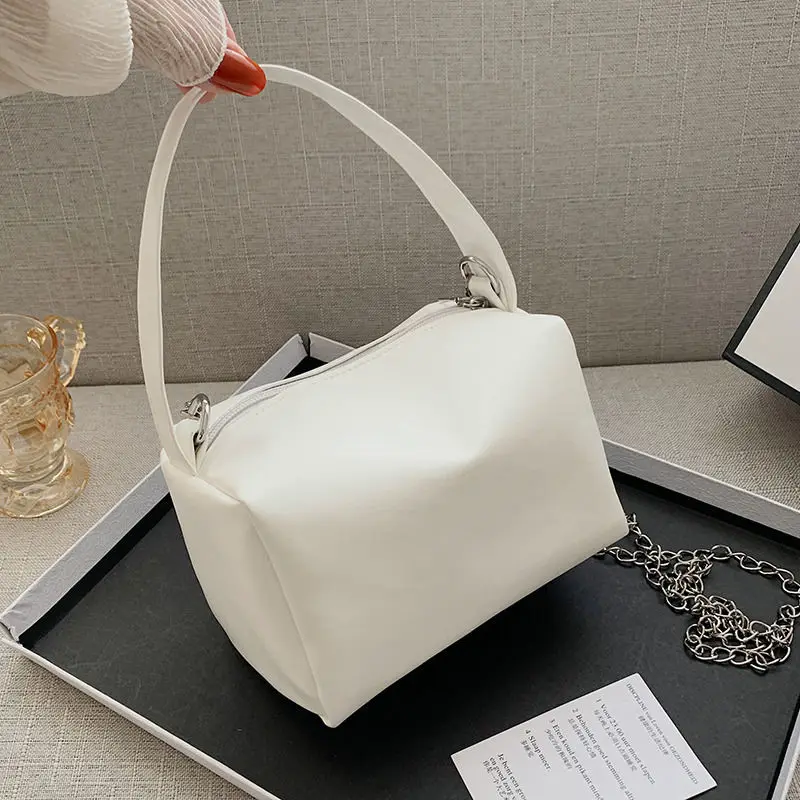 

Pu Leather Small Hand Bag For Women 2020 Autumn Winter Fashion Square Box Handbag Retro Ladies Travel Shoulder Crossbody Bag