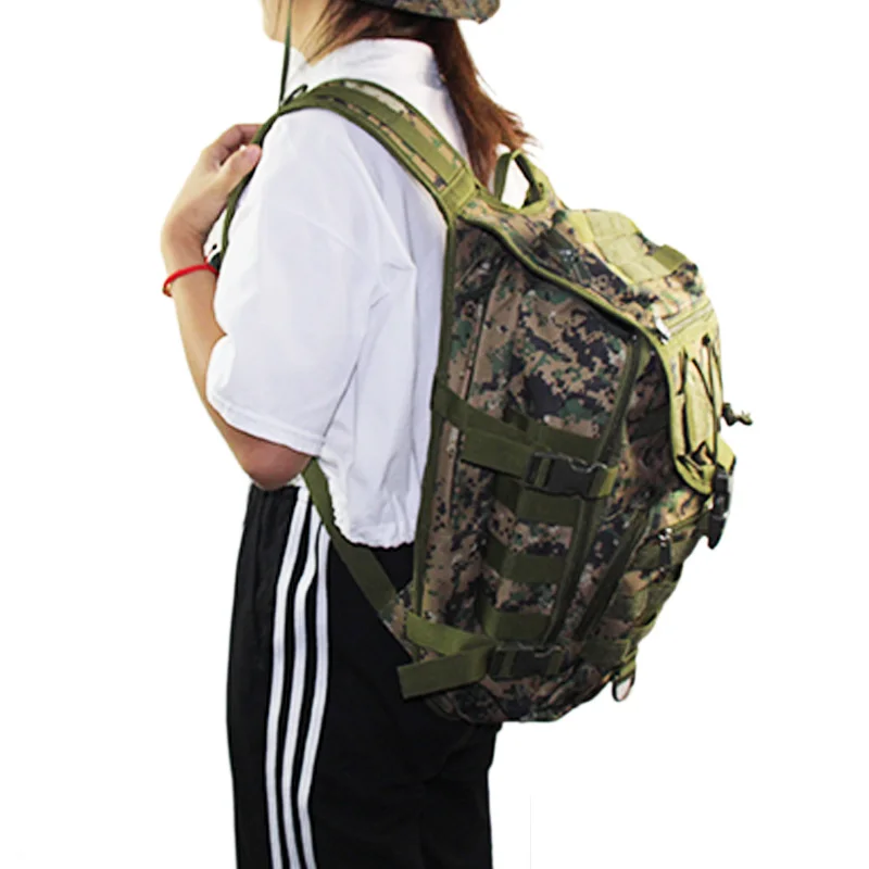 

40L Military Backpack Tactical Rucksack Army Hiking HuntingTrekking Bag Outdoor Travel Climbing Camping Assault Bag