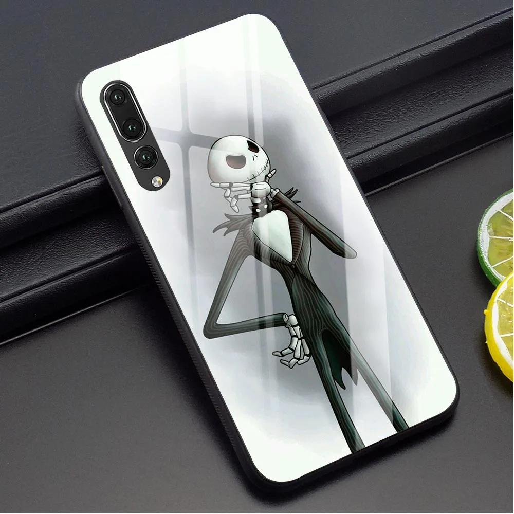 Кошмар до Рождества чехол для телефона huawei P Smart чехол Honor 9 10 Lite 7A P10 P20 P30 PRO P Smart mate 20 стекло - Цвет: K1100912