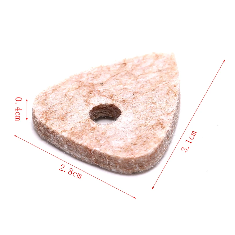 Миниатюрная гитара укулеле-Палочки Красочный мягкий войлок медиатор аксессуары