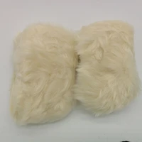 fur sleeves wrist cuffs imitation rabbit fur short fur wristband plush bracelet womens sleeves with inner a46