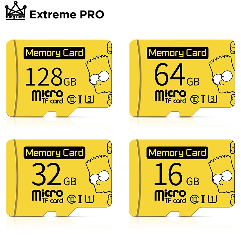 

2021 Class 10 Micro sd card 128GB 64GB 32GB 16GB 8GB 4GB mini TF Memory Card 8GB cartao de memoria SDHC SDXC for smartphone