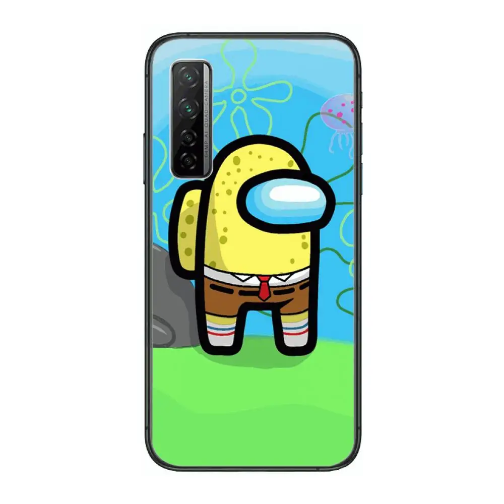 

Among us Space Werewolf Phone Case For Huawei mate 40 30 10 20 40 8 9 Lite Z Pro Black Etui 3D Coque Painting Hoesjes 5g black