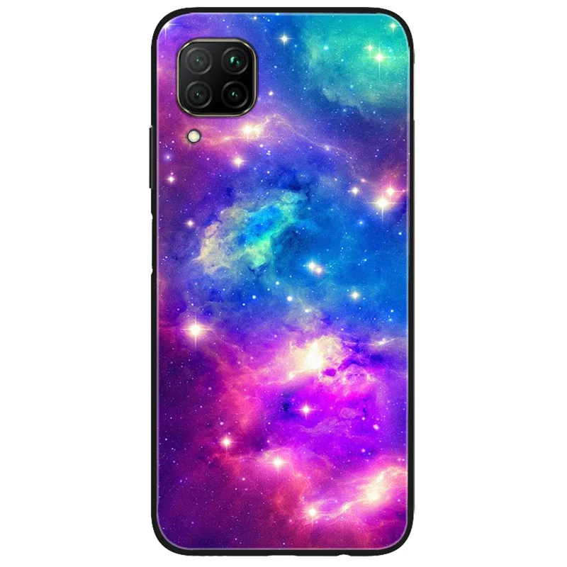 Чехол для Samsung A12 A22 4G мягкий силиконовый чехол с космическим волком Galaxy M12 M32