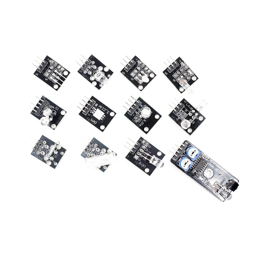 Для arduino 45 в 1 сенсорные модули стартовый набор лучше, чем 37в1 комплект датчика 37 в 1