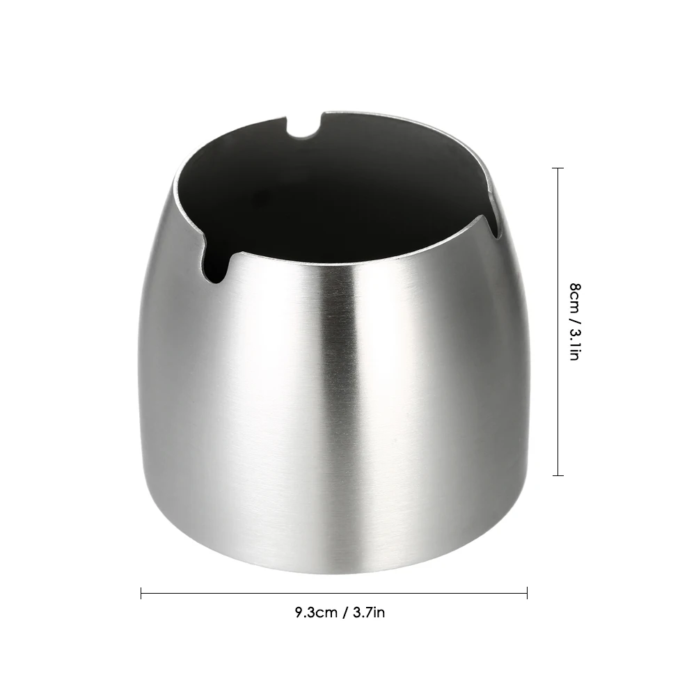 Настольная пепельница из нержавеющей стали подставка для сигарет пепельницы