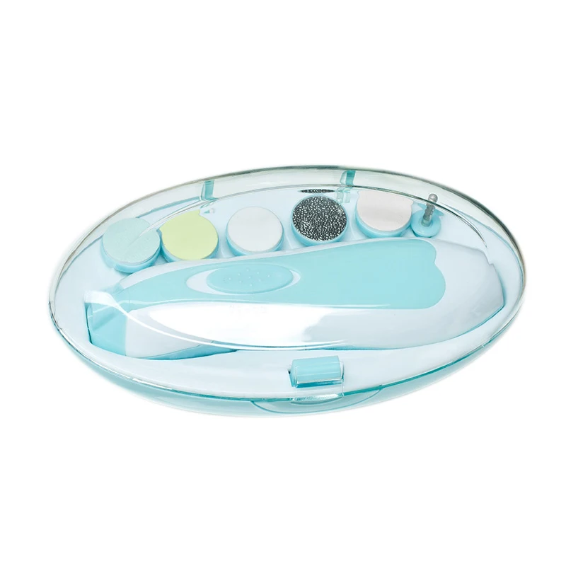 

Baby Nail Kit, Baby Nail Trimmer File Electric With LED Light + Safty Baby Nail Scissors, Baby Kit Care Newborn