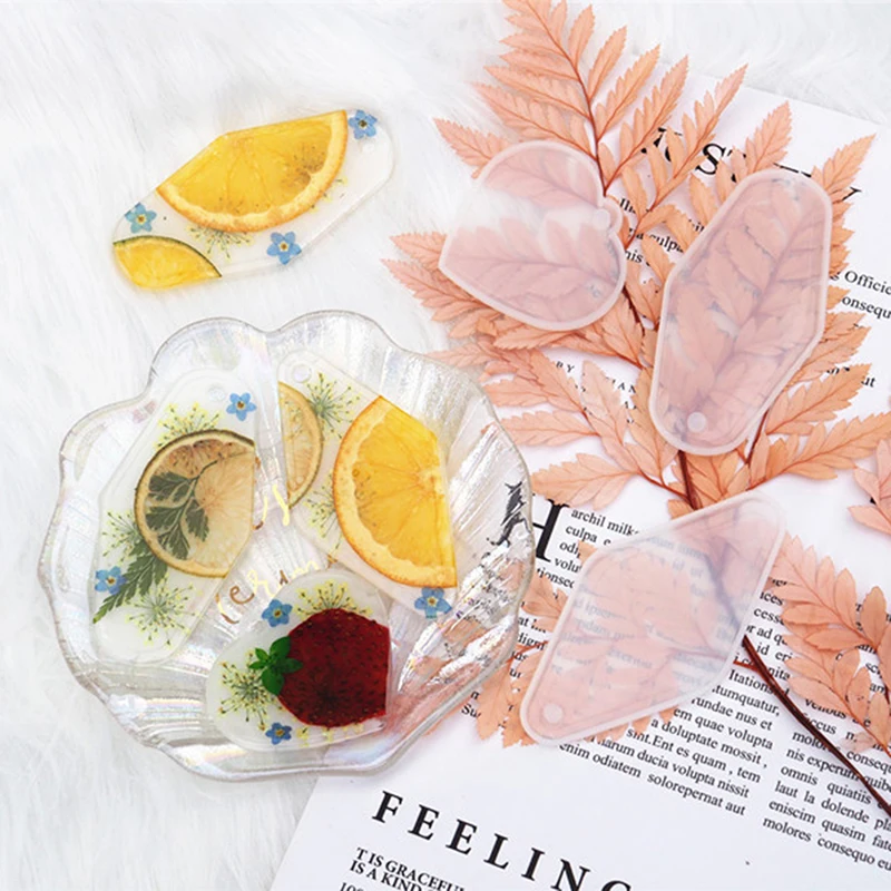 

3 шт./компл. DIY силиконовая пресс-форма для пресс-форм для смола брелок пресс-форм подвеска ключ цепочка свитер клей зеркало-форма для литья п...