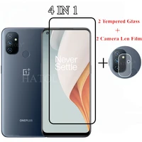 4 in 1 tempered glass for oneplus nord n100 screen protector camera lens film for oneplus nord n100 glass for oneplus nord n100
