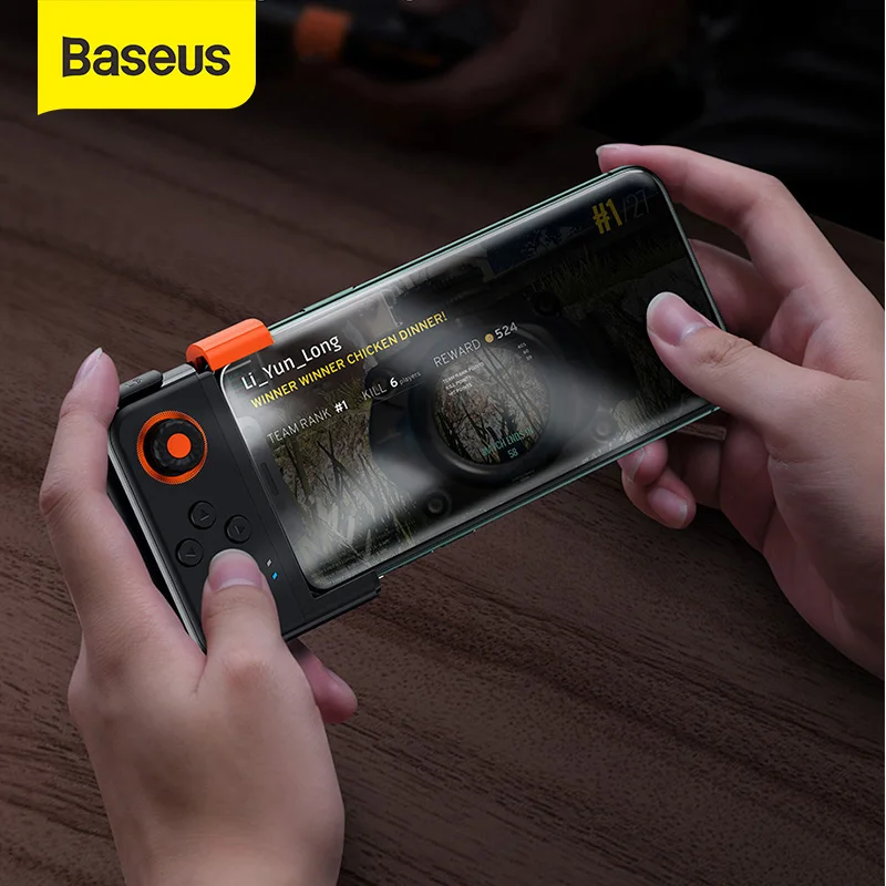 Мобильный геймпад Baseus PUBG беспроводной джойстик игровой контроллер Bluetooth для IOS