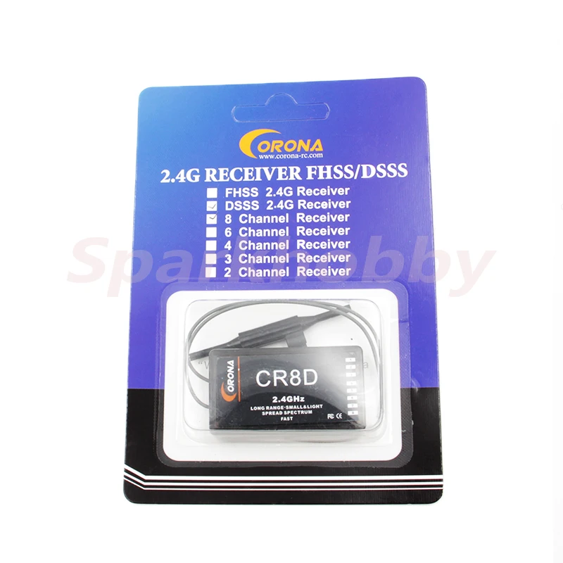 приемник corona cr8d 24 ггц v2 series приемник dsss